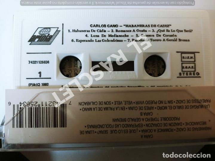 Casetes antiguos: CINTA CASSETTE DE : CARLOS CANO - Foto 2