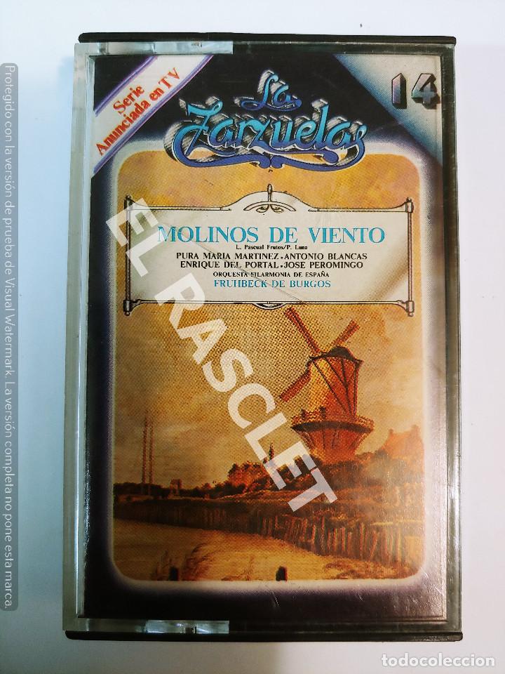 Casetes antiguos: CINTA CASSETTE DE : LA ZARZUELA - MOLINOS DE VIENTO
