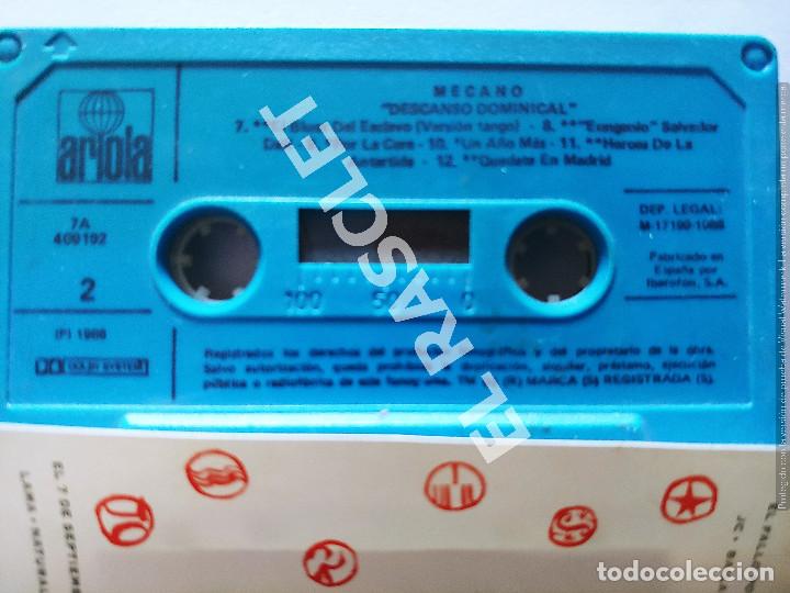 Casetes antiguos: CINTA CASSETTE DE : MECANO - AIDALAI - Foto 2