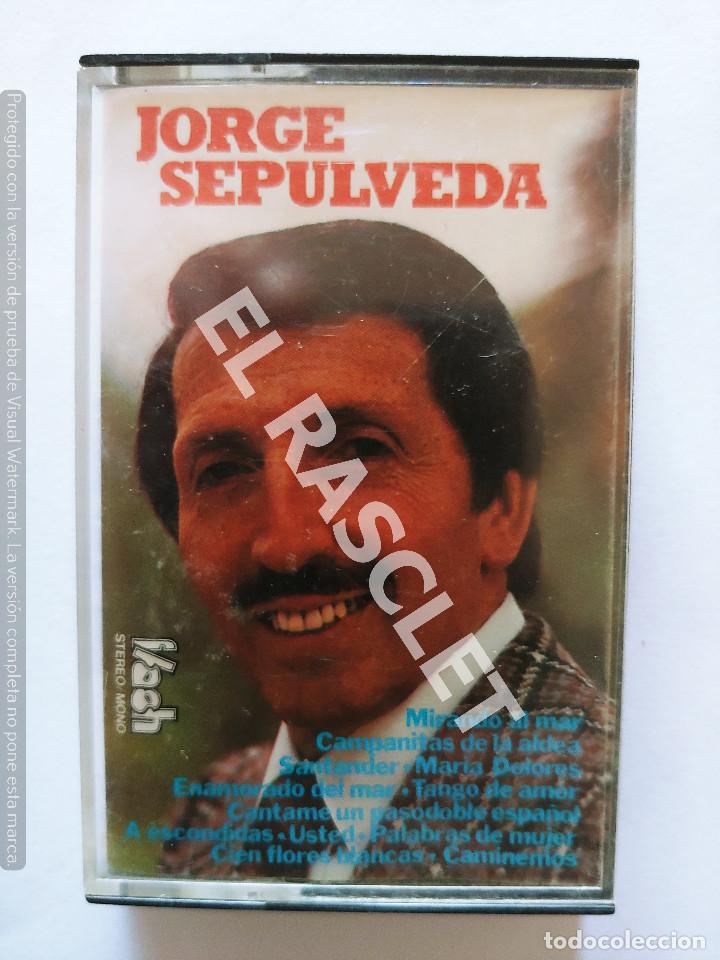 Casetes antiguos: CINTA CASSETTE DE :JORGE SEPULVEDA - Foto 1
