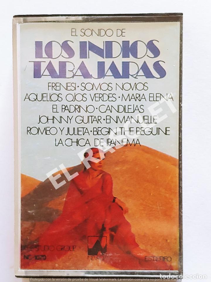Casetes antiguos: CINTA CASSETTE DE :LOS INDIOS TABAJARAS - Foto 1