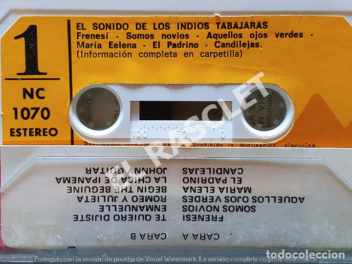 Casetes antiguos: CINTA CASSETTE DE :LOS INDIOS TABAJARAS - Foto 2
