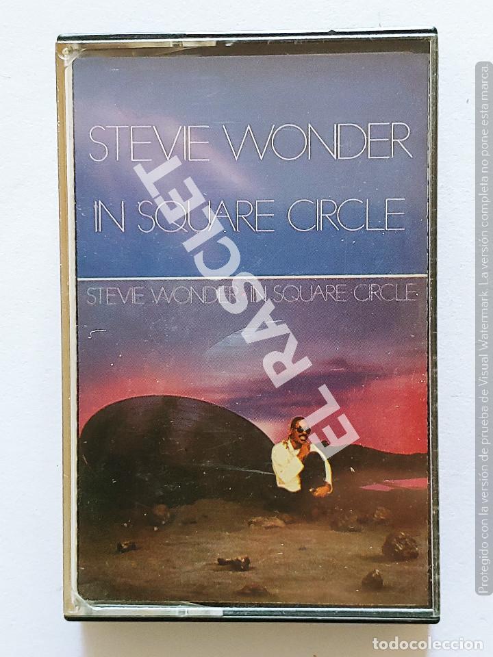 Casetes antiguos: CINTA CASSETTE DE :STEVIE WONDER - IN SQUARE CIRCLE - Foto 1