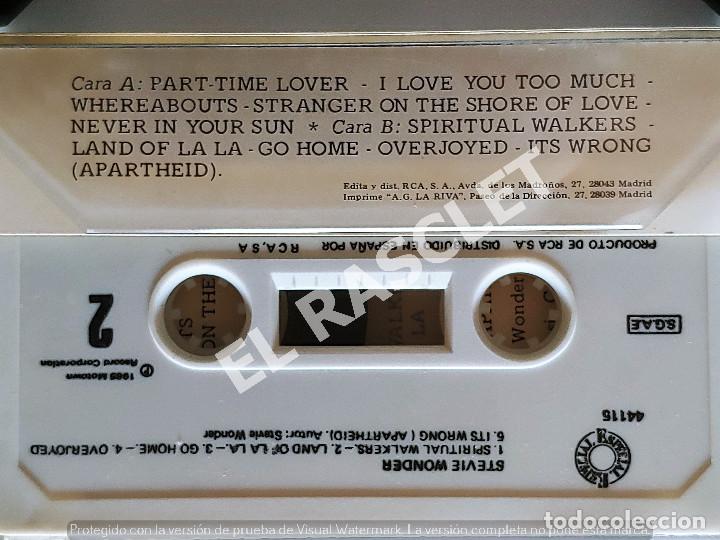 Casetes antiguos: CINTA CASSETTE DE :STEVIE WONDER - IN SQUARE CIRCLE - Foto 2