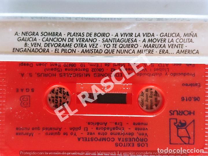 Casetes antiguos: CINTA CASSETTE DE : ORQUESTA COMPOSTELA - LOS EXITOS - Foto 2