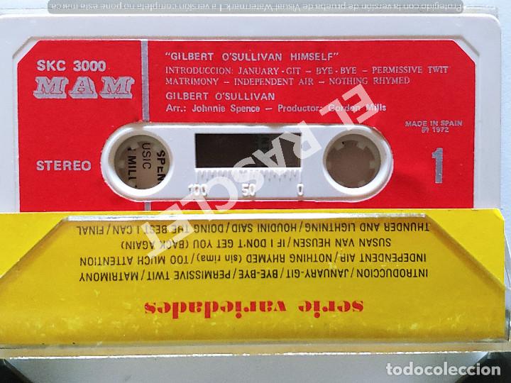 Casetes antiguos: CINTA CASSETTE DE : GILBERT OSULLIVAN - HIMSELF - Foto 2