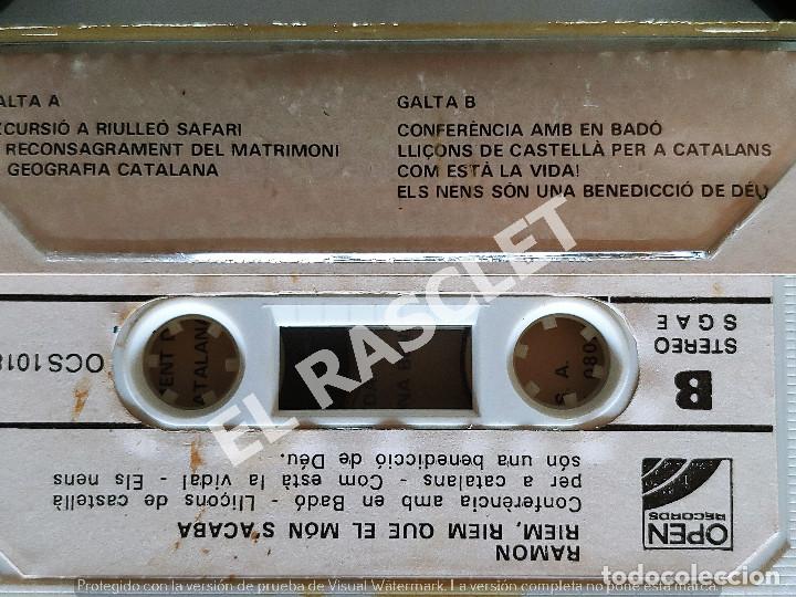 Casetes antiguos: CINTA CASSETTE DE : RAMON - RIEM, RIEM QUE EL M&Oacute;N SACABA - Foto 2