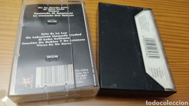 Casetes antiguos: Lote de 2 cassettes de La Guardia - Foto 2