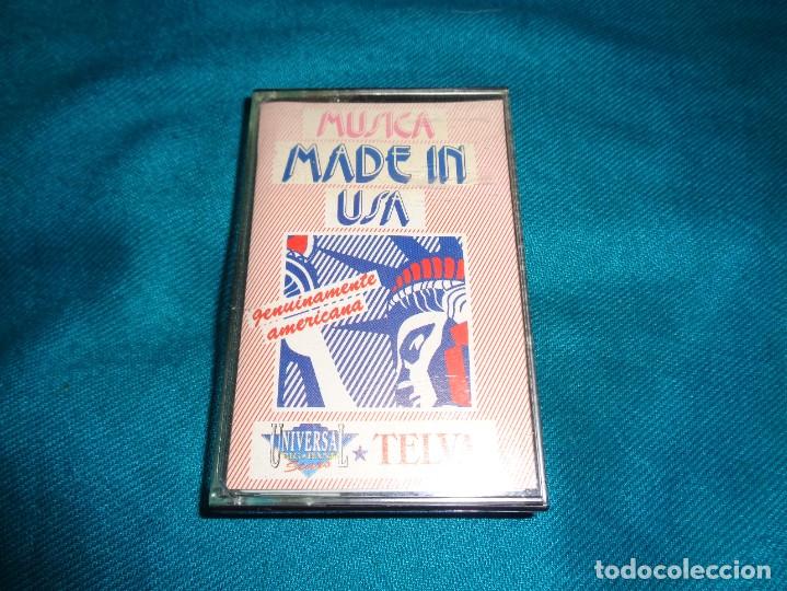 Alte Kassetten: MUSICA MADE IN USA. TELVA. 1991. SPAIN. CASETE.