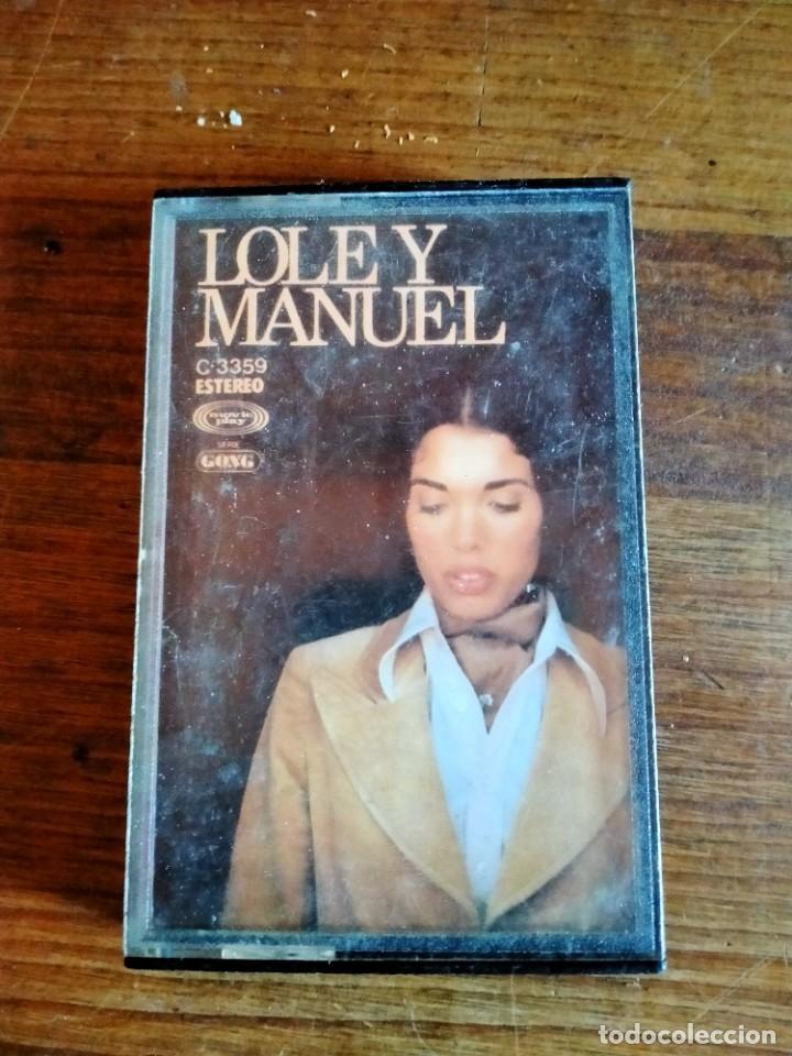 Casetes antiguos: CASETE LOLE Y MANUEL CASETTES - Foto 1