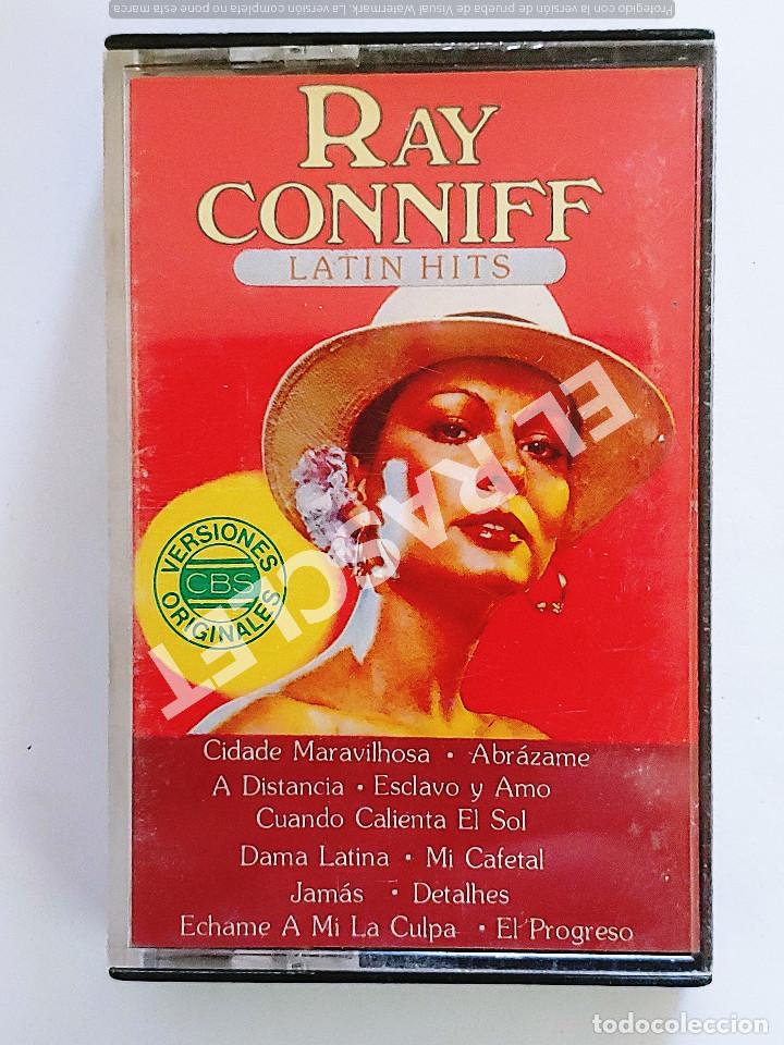 Casetes antiguos: CINTA CASSETTE DE : RAY CONNIFF - LATIN HITS - Foto 1