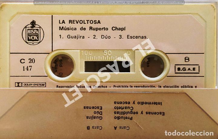 Casetes antiguos: CINTA CASSETTE DE : RUPERTO CHAPI - LA REVOLTOSA - Foto 2