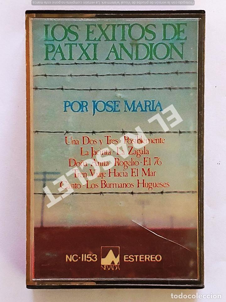 Casetes antiguos: CINTA CASSETTE DE : LOS EXITOS DE PATXI ANDION - Foto 1