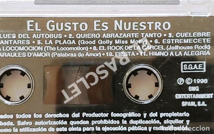 Casetes antiguos: CINTA CASSETTE DE : EL GUSTO ES NUESTRO - Foto 2