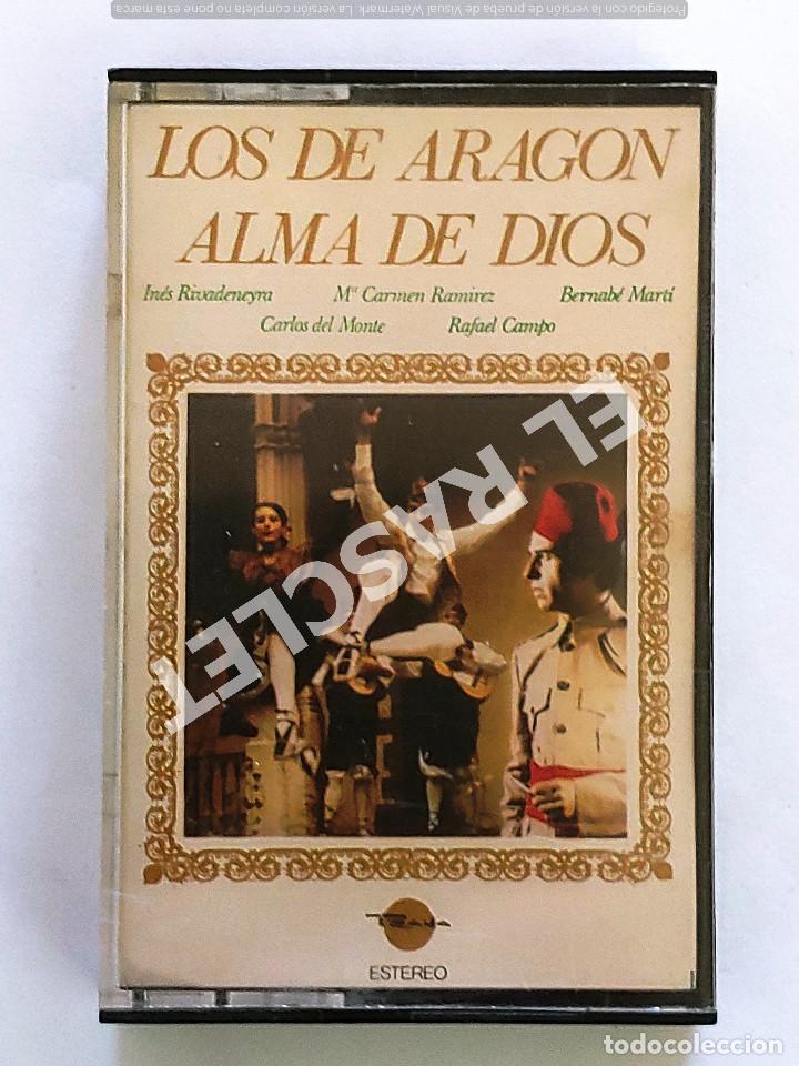 Casetes antiguos: CINTA CASSETTE DE : LOS DE ARAGON - ALMA DE DIOS - Foto 1