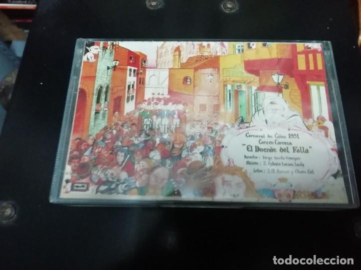 Casetes antiguos: Carnaval de C&aacute;diz casete coro el duende del falla - Foto 1