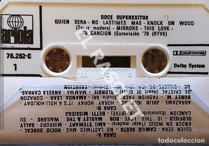 Casetes antiguos: CINTA DE CASSETTE - 12 SUPEREXITOS - - Foto 2