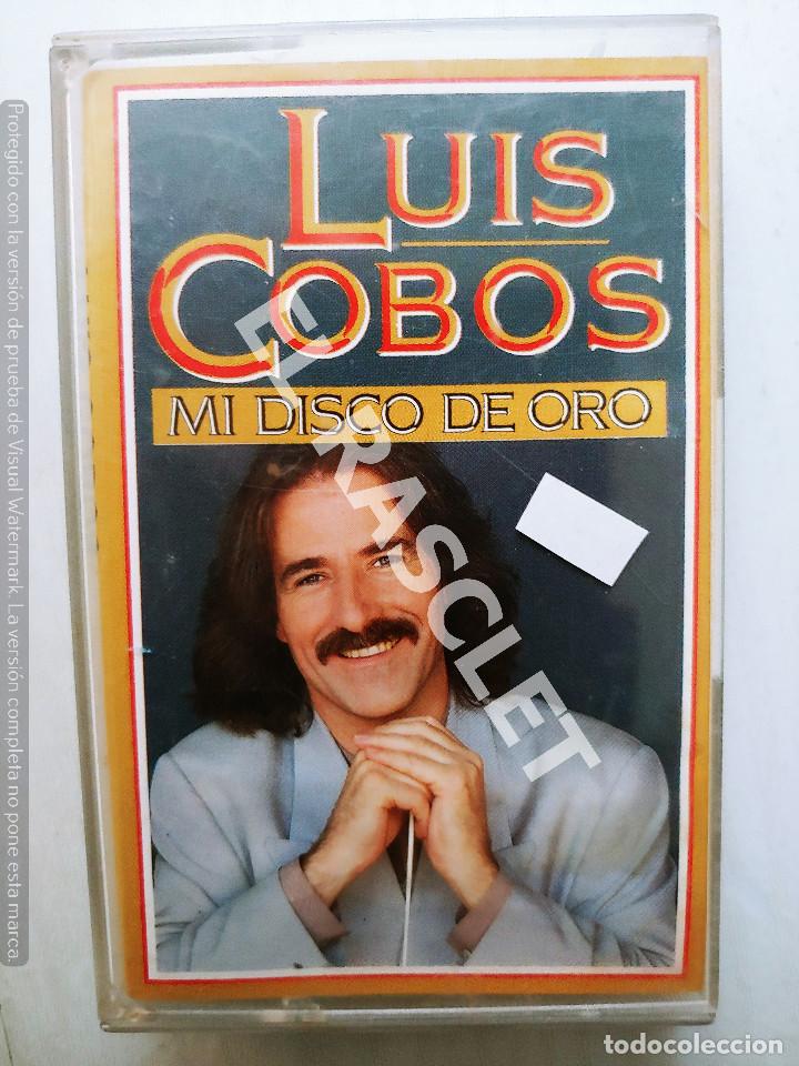 Casetes antiguos: CINTA DE CASSETTE -LUIS COBOS - MI DISCO DE ORO - Foto 1