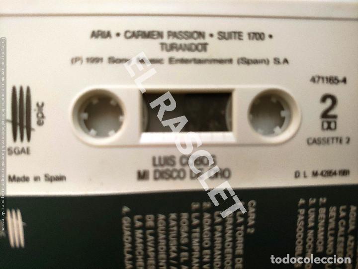 Casetes antiguos: CINTA DE CASSETTE -LUIS COBOS - MI DISCO DE ORO - Foto 2