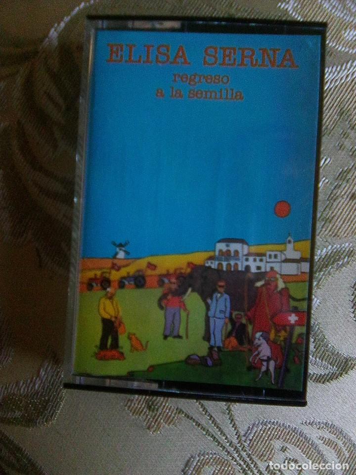 Casetes antiguos: Elisa serna - Regreso a la semilla (Edigsa, 1978) - rara - Foto 1