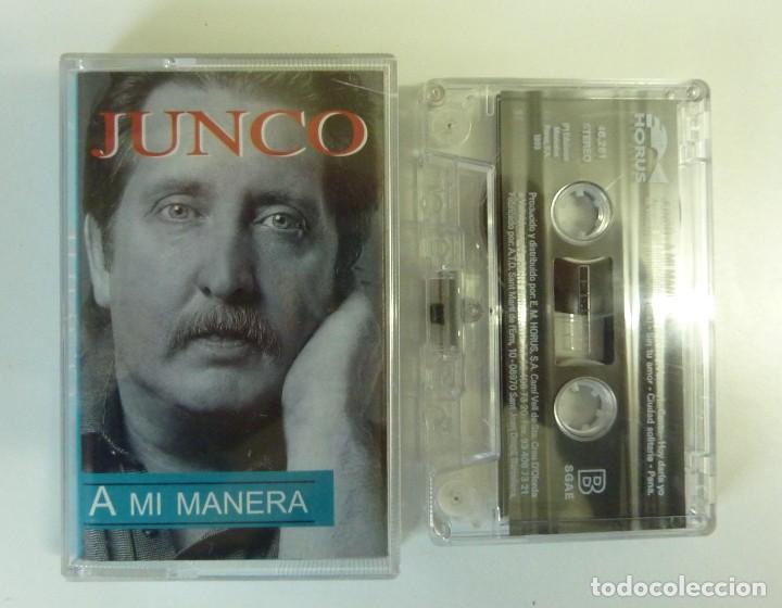 Casetes antiguos: JUNCO // A MI MANERA // 1989 // CASETE - Foto 1