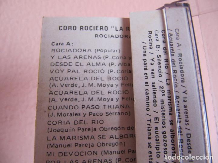 Casetes antiguos: CORO RAYA REAL. ROCIADORA - Foto 2