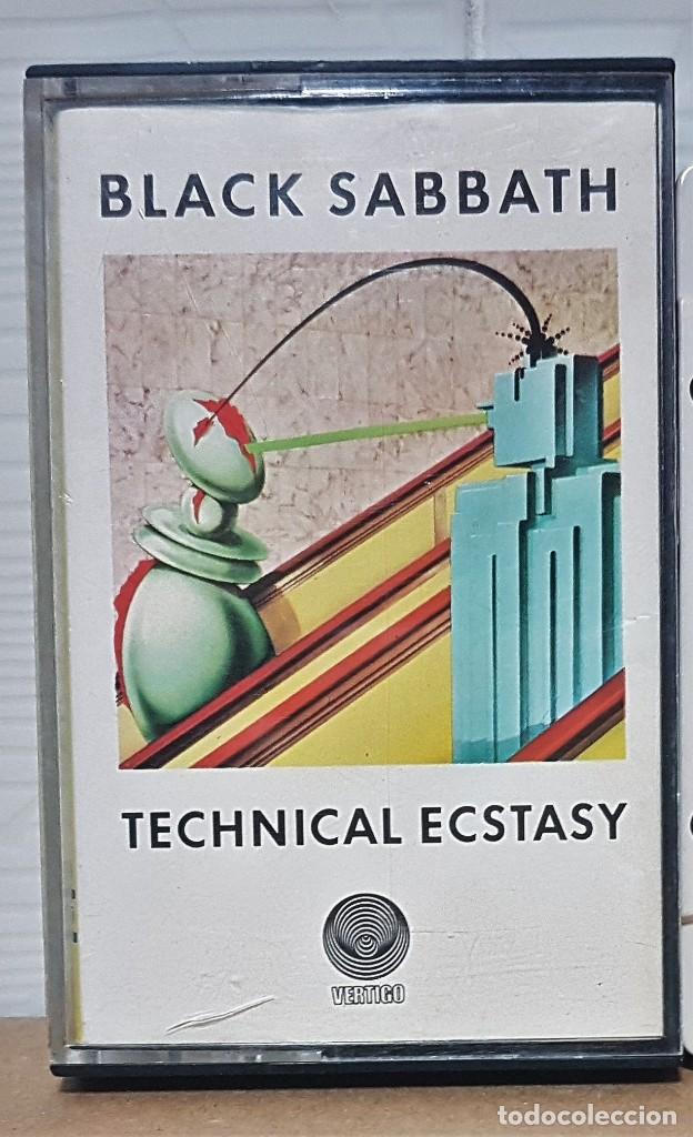 Casetes antiguos: BLACK SABBATH-TECHNICAL ECSTASY-Vertigo/Polidor(1976) - Foto 1
