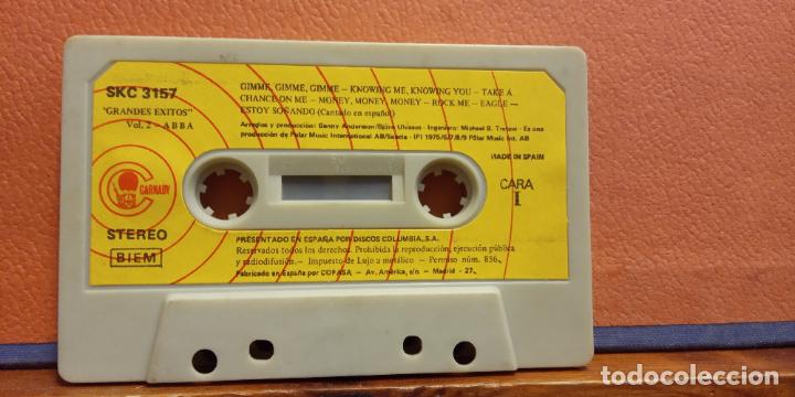 Casetes antiguos: CASETE. GRANDES EXITOS. DANCING QUEEN. DOES YOUR MOTHER KNOW - Foto 1