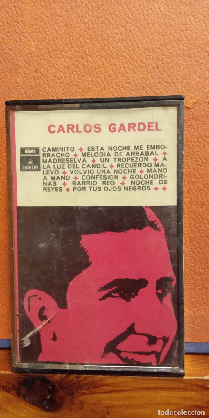 Casetes antiguos: CASETE. CARLOS GARDEL. EMI - Foto 1