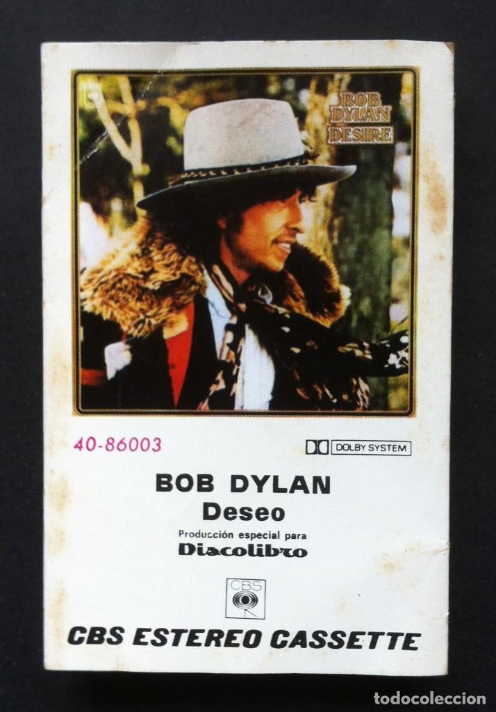 Casetes antiguos: BOB DYLAN - Deseo - CINTA CASETE 1976 - CBS - Foto 1