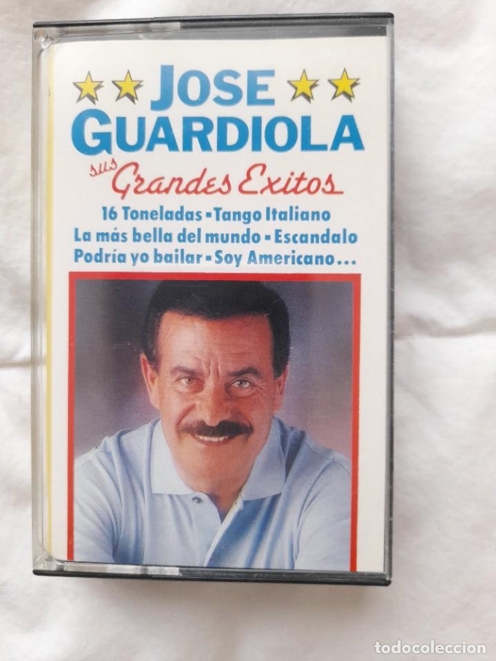Casetes antiguos: CASETTE DE JOS&Eacute; GUARDIOLA &rdquo;SUS GRANDES &Eacute;XITOS&rdquo; - Foto 1
