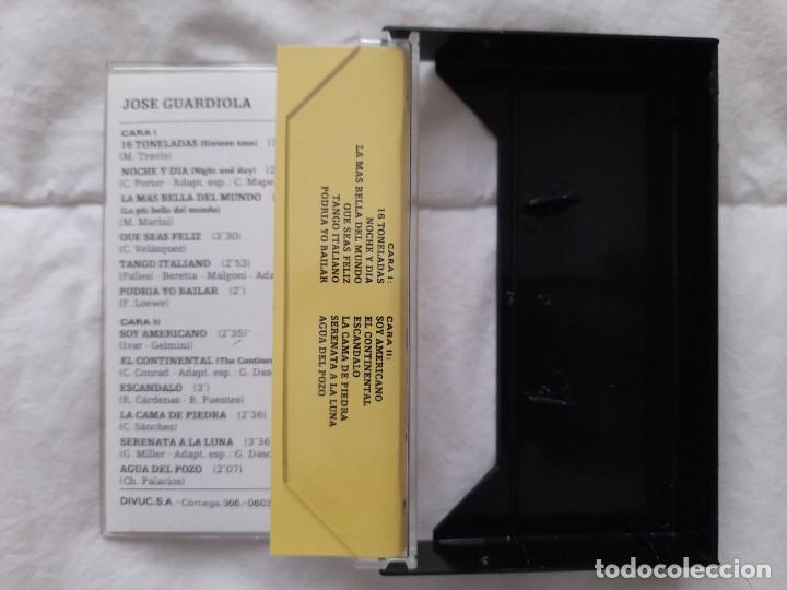 Casetes antiguos: CASETTE DE JOS&Eacute; GUARDIOLA &rdquo;SUS GRANDES &Eacute;XITOS&rdquo; - Foto 3