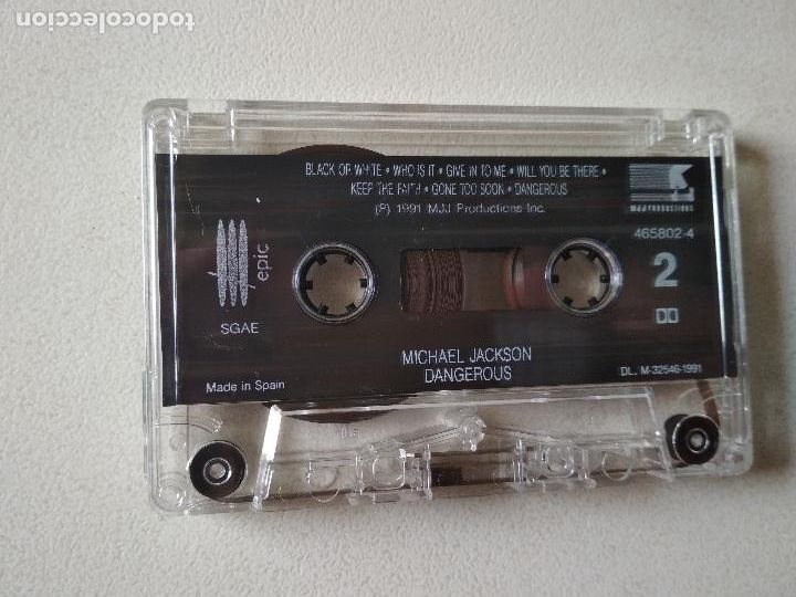 Casetes antiguos: Michael Jackson &lrm;&ndash; Dangerous 1991 ED ESPA&Ntilde;OLA - Foto 5
