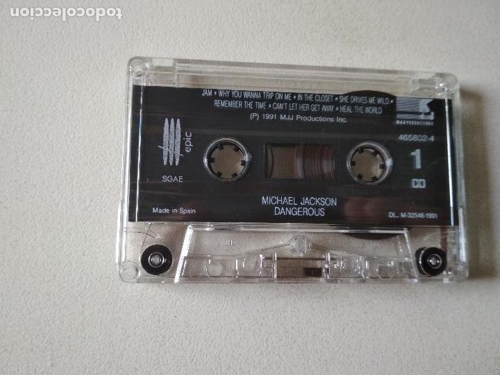 Casetes antiguos: Michael Jackson &lrm;&ndash; Dangerous 1991 ED ESPA&Ntilde;OLA - Foto 6