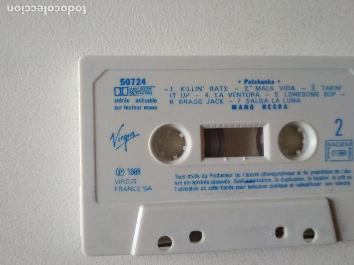 Casetes antiguos: Mano Negra &lrm;&ndash; Patchanka 1989,Virgin &lrm;&ndash; 50724 - Foto 3