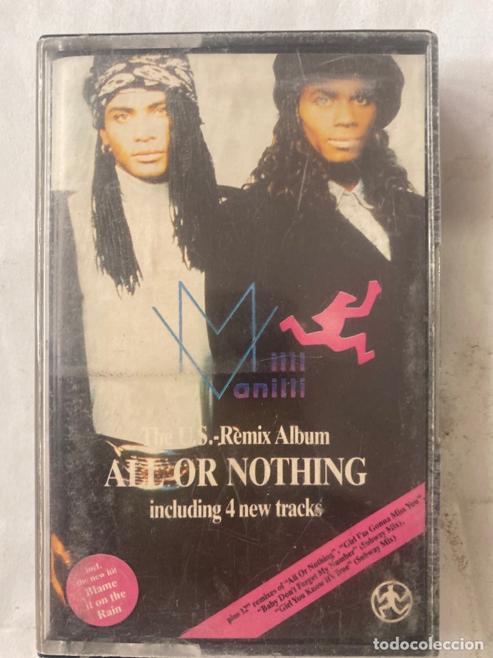 Casetes antiguos: MILLI VANILLI-ALL OR NOTHING - Foto 1