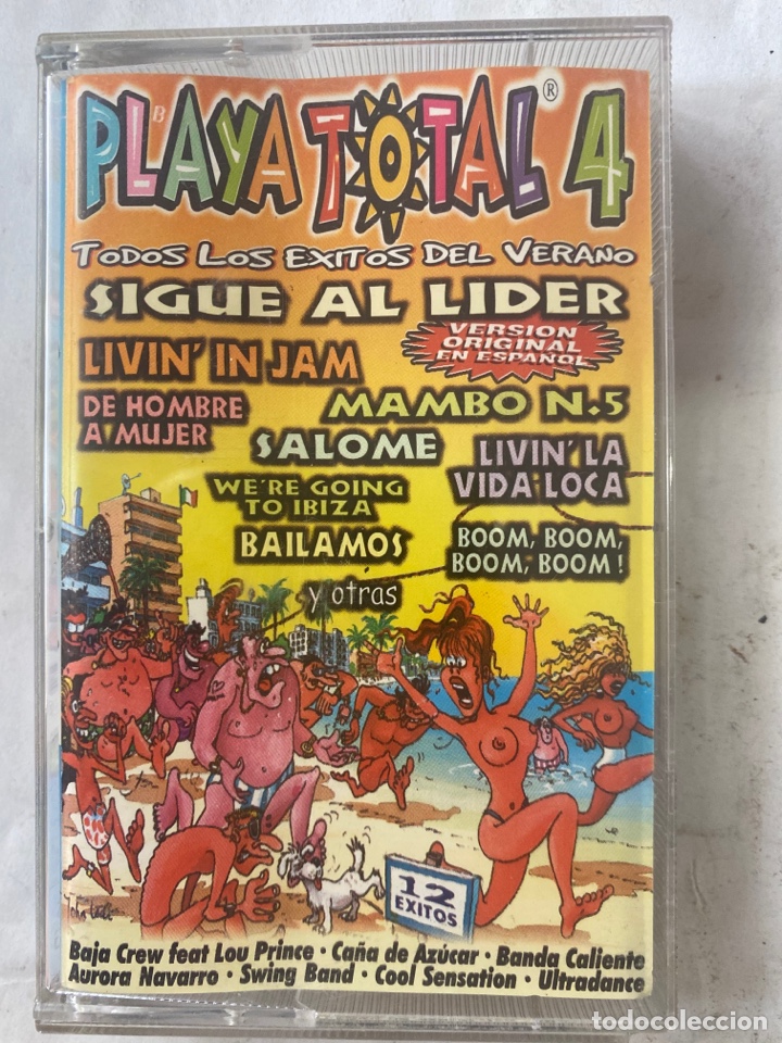 Casetes antiguos: PLAYA TOTAL 4 - Foto 1