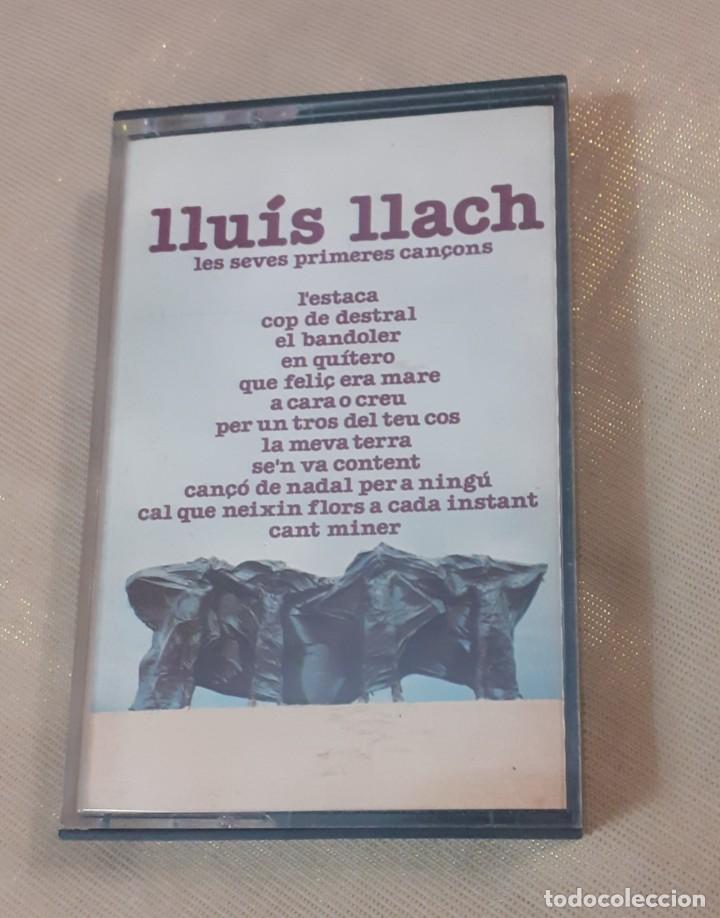 Casetes antiguos: cassette de LLuis LLach de sus primeras canciones - Foto 1