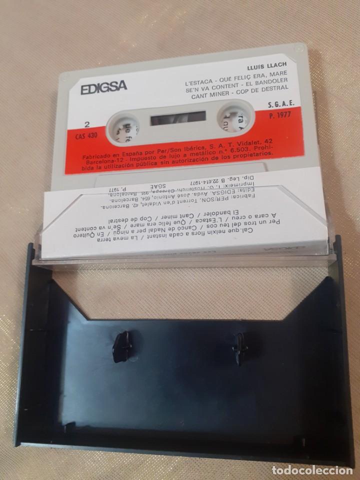 Casetes antiguos: cassette de LLuis LLach de sus primeras canciones - Foto 2