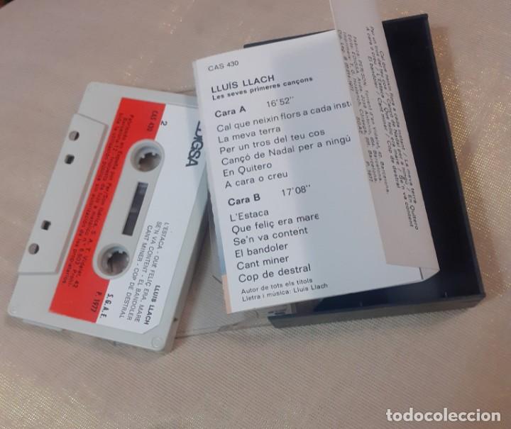 Casetes antiguos: cassette de LLuis LLach de sus primeras canciones - Foto 3