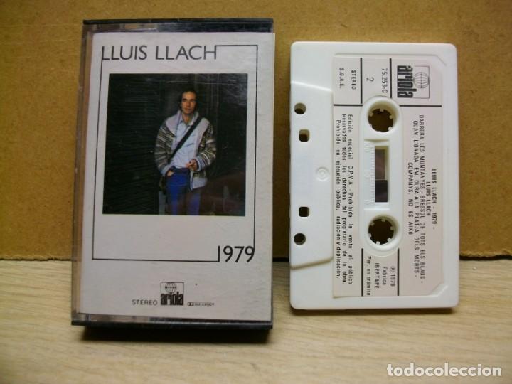 Casetes antiguos: Lluis Llach &ndash; Lluis Llach 1979 Cassette - Foto 2