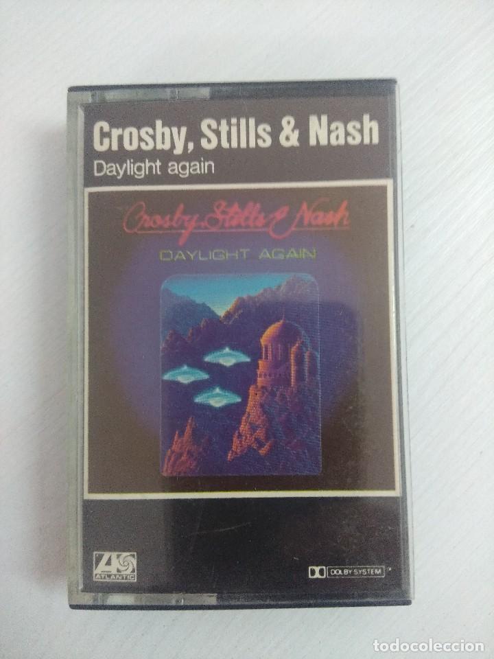 Casetes antiguos: CROSBY,STILLS & NASH/DAYLIGHT AGAIN/CASETE. - Foto 1