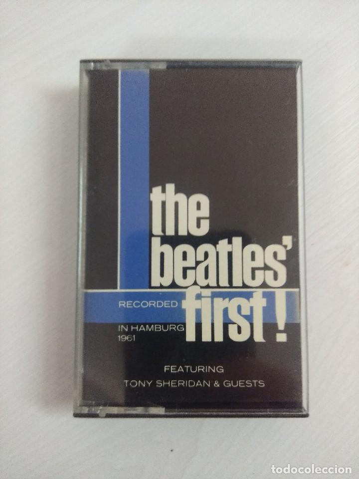 Casetes antiguos: THE BEATLES/FIRST/CASETE. - Foto 1