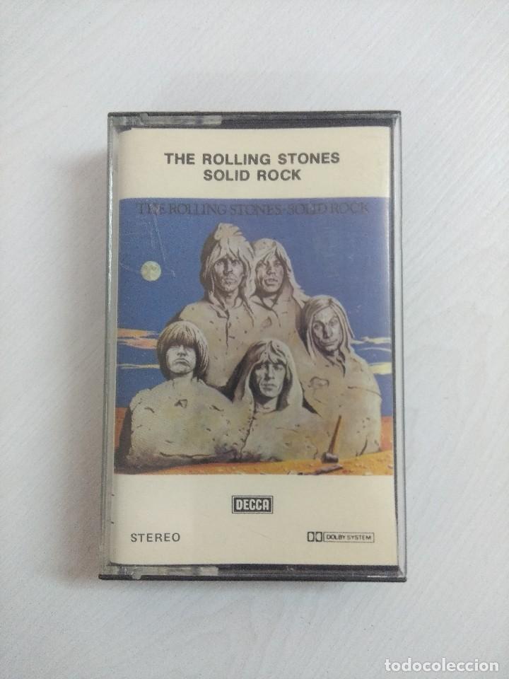Casetes antiguos: ROLLING STONES/SOLID ROCK/CASETE. - Foto 1