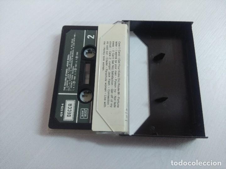 Casetes antiguos: ROLLING STONES/SOLID ROCK/CASETE. - Foto 2
