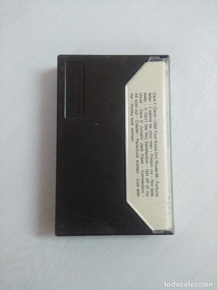 Casetes antiguos: ROLLING STONES/SOLID ROCK/CASETE. - Foto 3