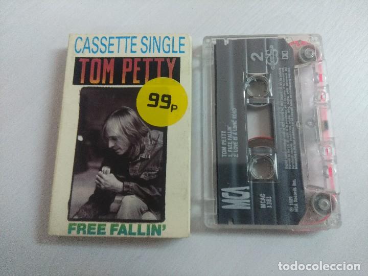 Casetes antiguos: TOM PETTY/FREE FALLIN/CASETE SINGLE. - Foto 2