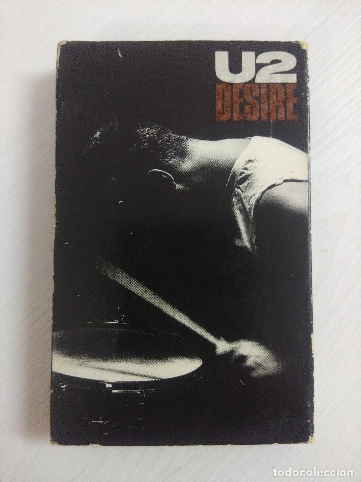 Casetes antiguos: U2/DESIRE/CASETE SINGLE. - Foto 1
