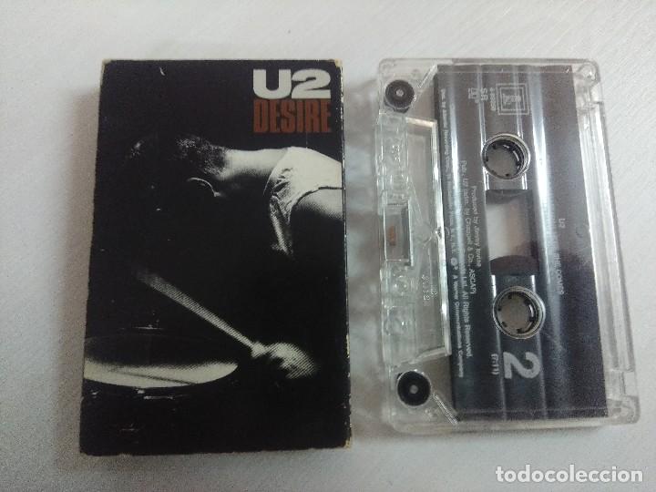 Casetes antiguos: U2/DESIRE/CASETE SINGLE. - Foto 2
