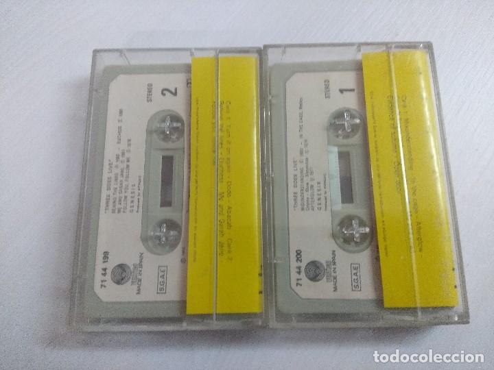 Casetes antiguos: GENESIS/THREE SIDES LIVE/CASETE DOBLE. - Foto 2